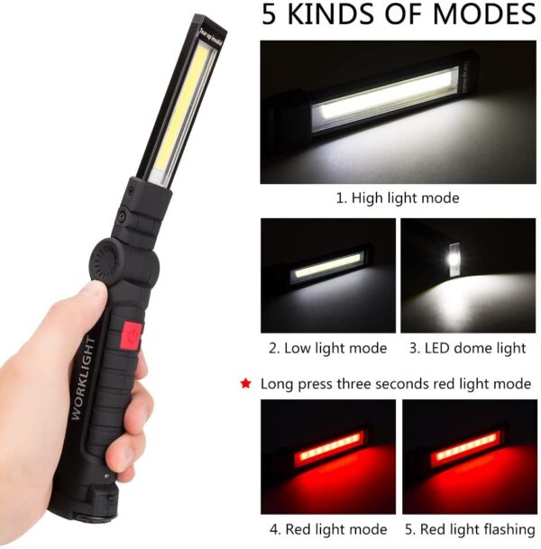 W-52 Rechargeable Work Light COB Portable Work Lights